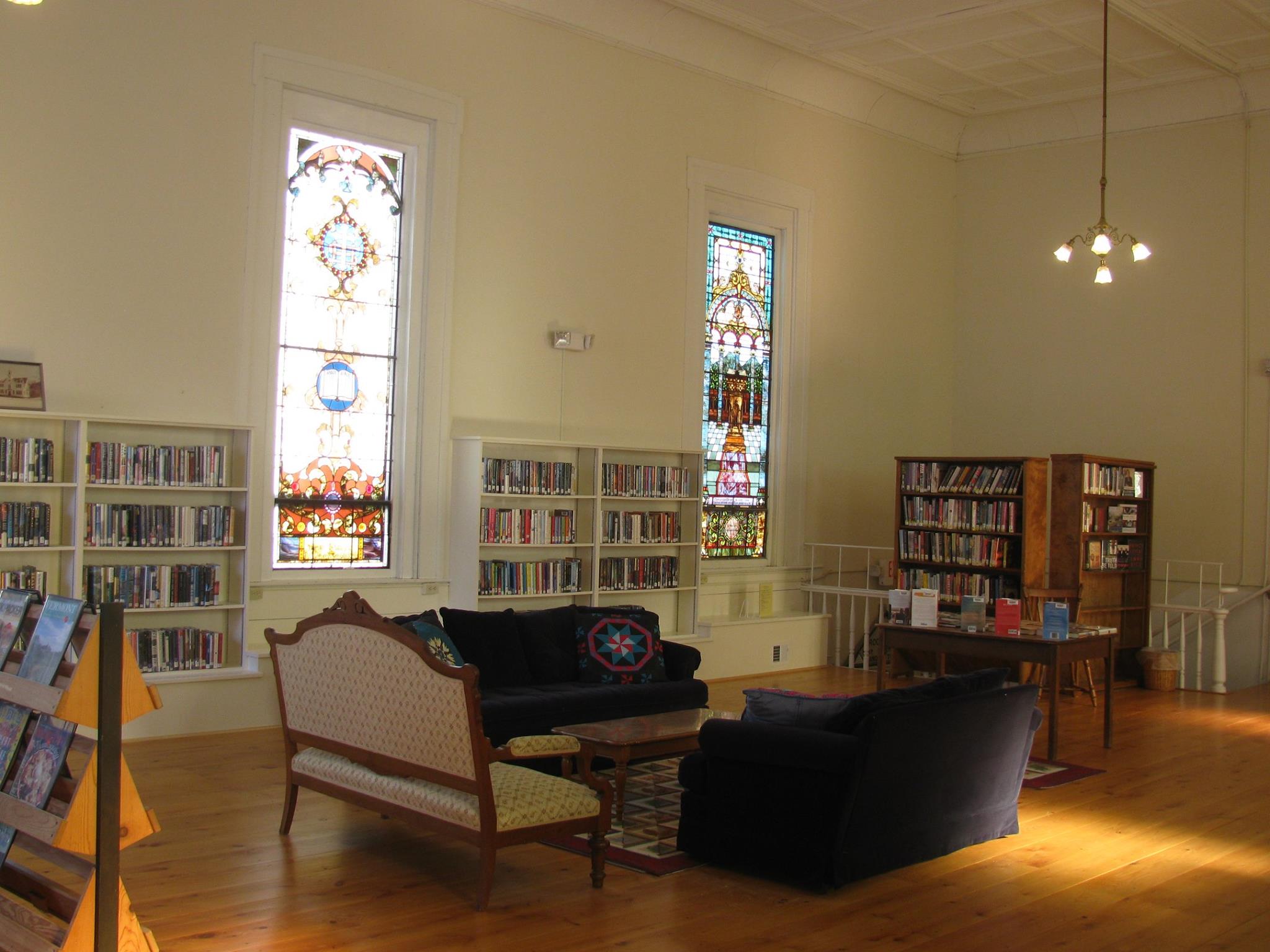 Second Floor of the library